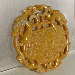 Dragon stone pendant